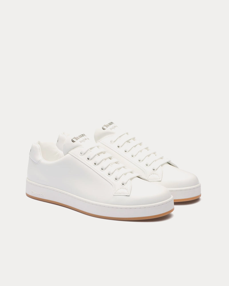 Church's Ludlow Soft Calf Leather White Low Top Sneakers - 3