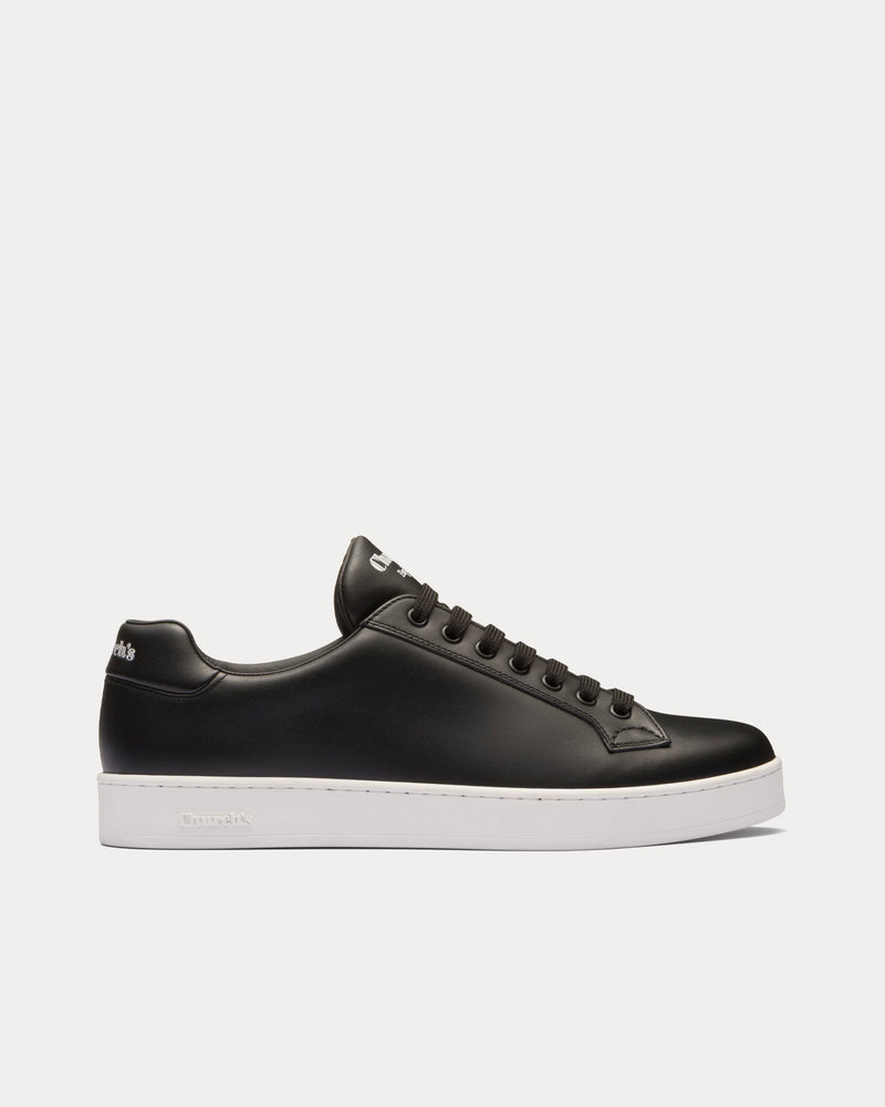 Church's Ludlow Soft Calf Leather Black / White Low Top Sneakers - 1