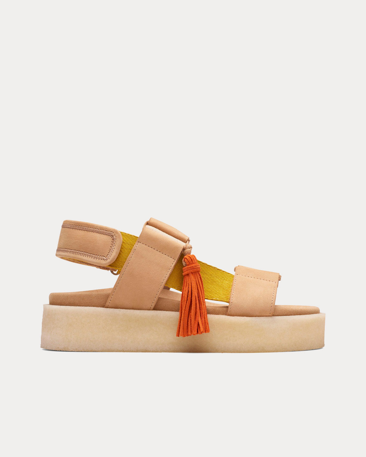 Clarks Crepe Sand Combi Sandals - 1