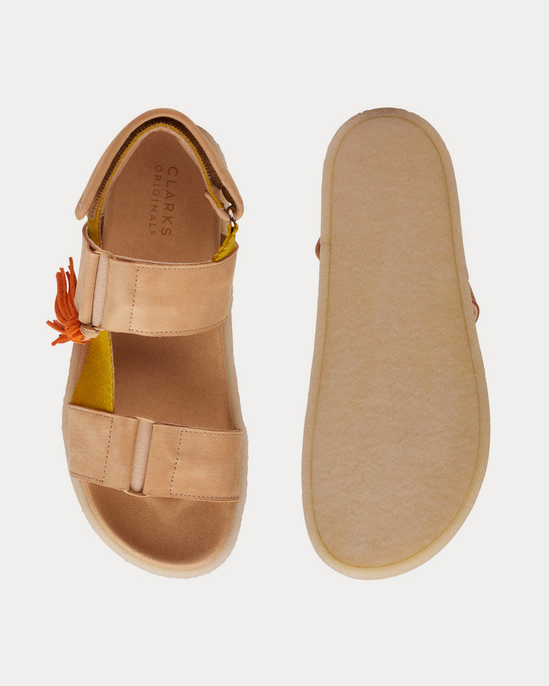 Clarks Crepe Sand Combi Sandals - 2