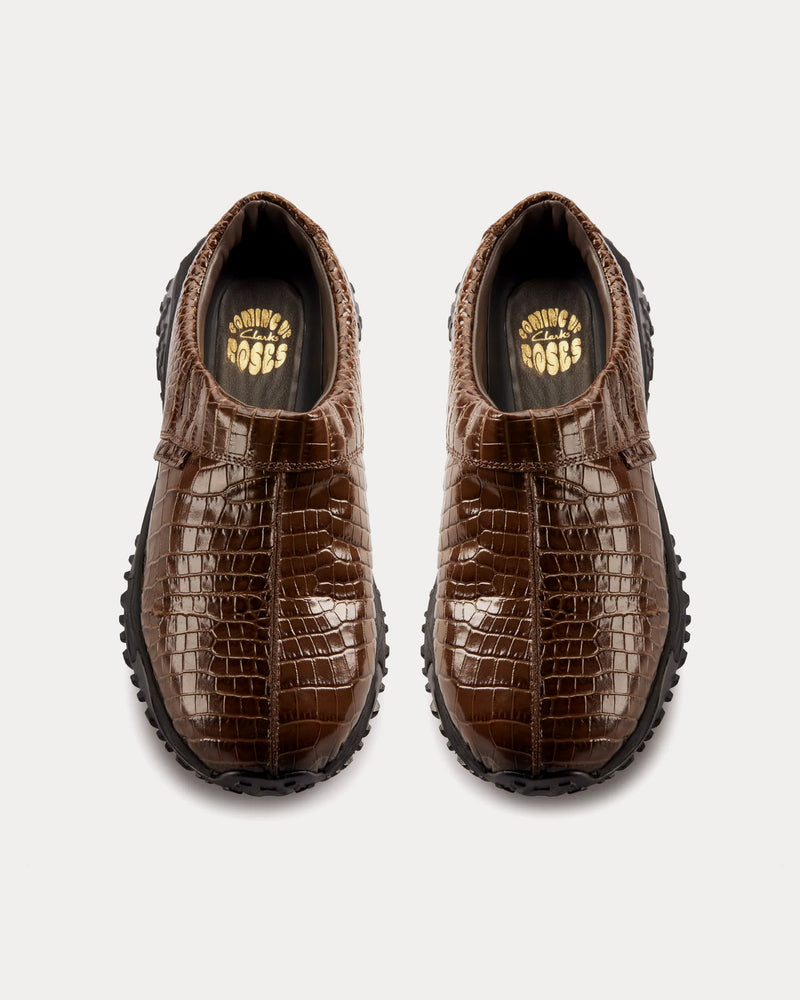 Clarks x Martine Rose Croc Brown Clogs - 2