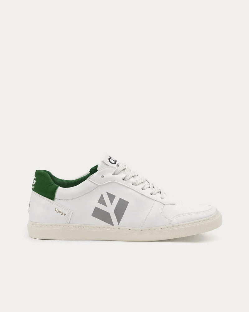 COG Topsy White / Green Low Top Sneakers - 1