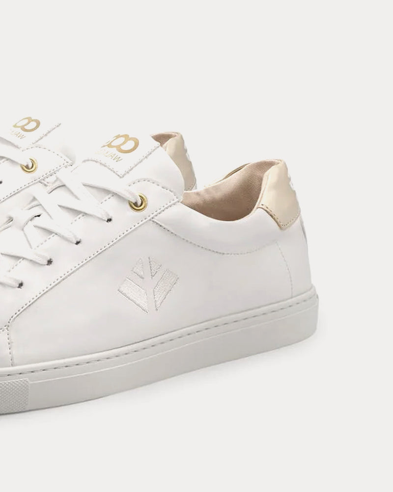 COG Winton White / Golden Low Top Sneakers - 3