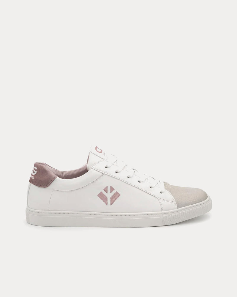 COG Winton White / Rose Pink Low Top Sneakers - 1