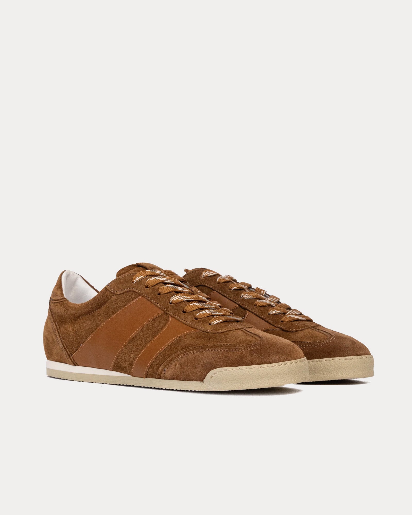 Collegium Pista Cognac Low Top Sneakers - 2