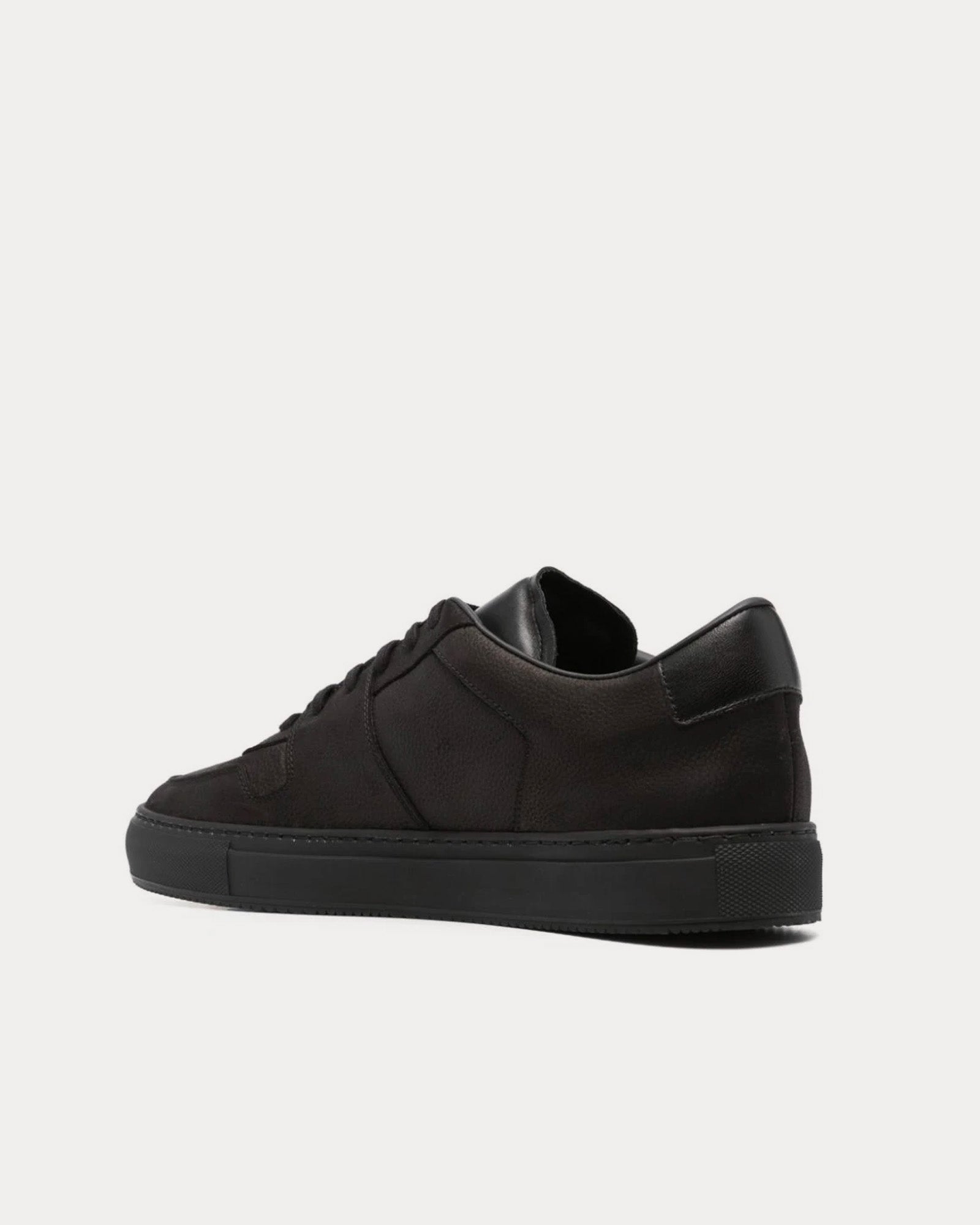 Common Projects Decades Calf-Leather Black / Black Low Top Sneakers - 4