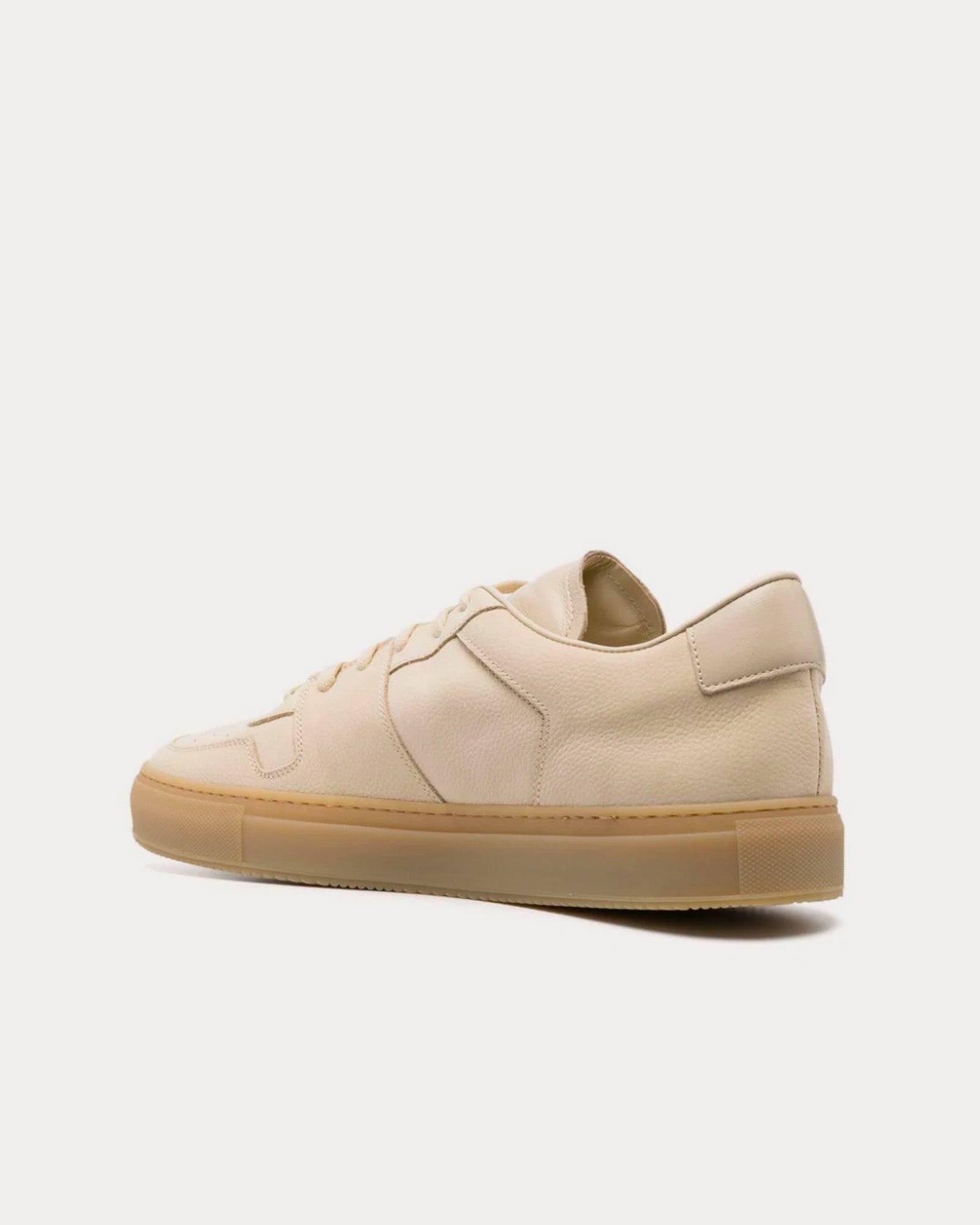 Common Projects Decades Calf-Leather Sand Beige Low Top Sneakers - 4