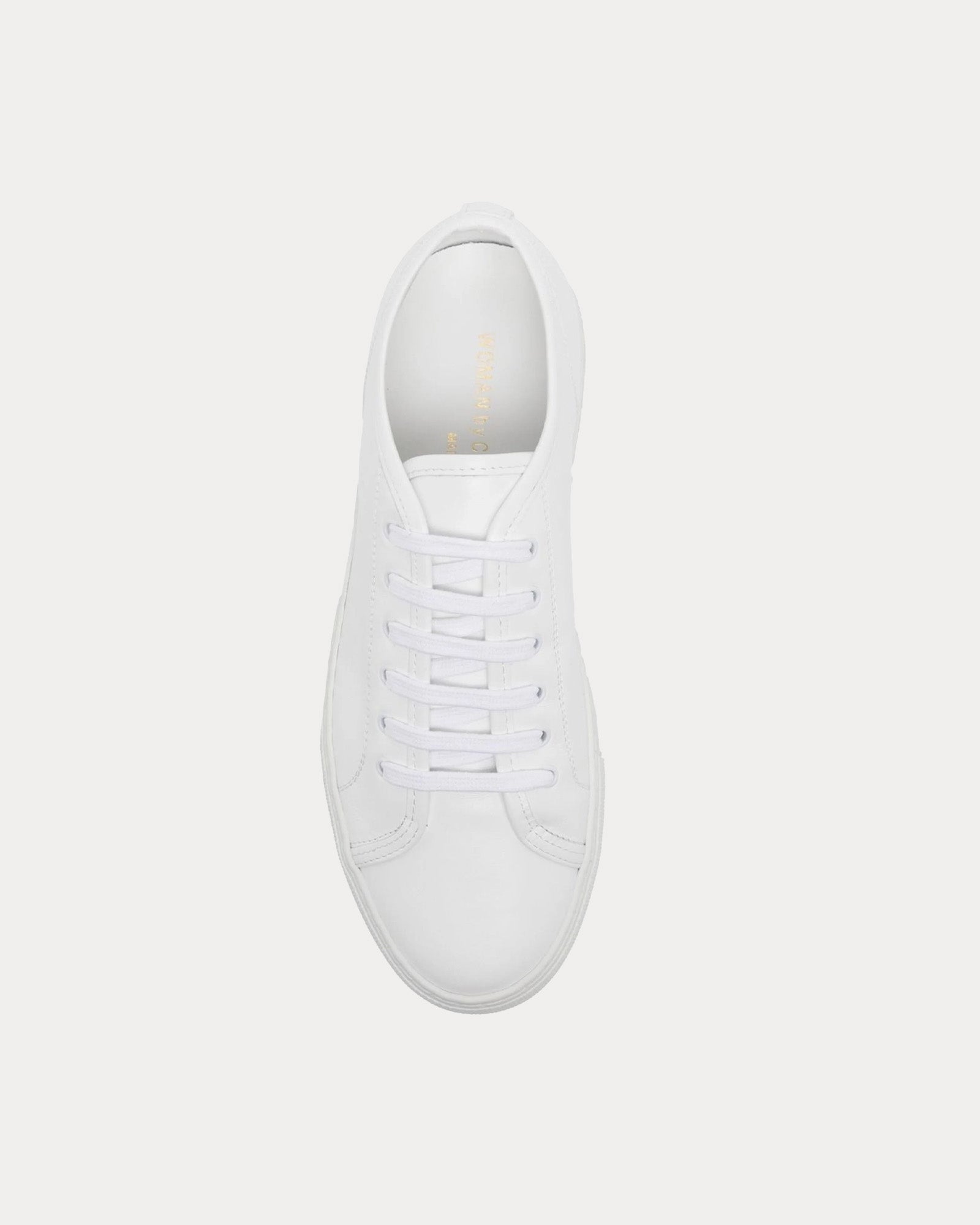 Common Projects Tournament Low Super Leather White Low Top Sneakers - 2