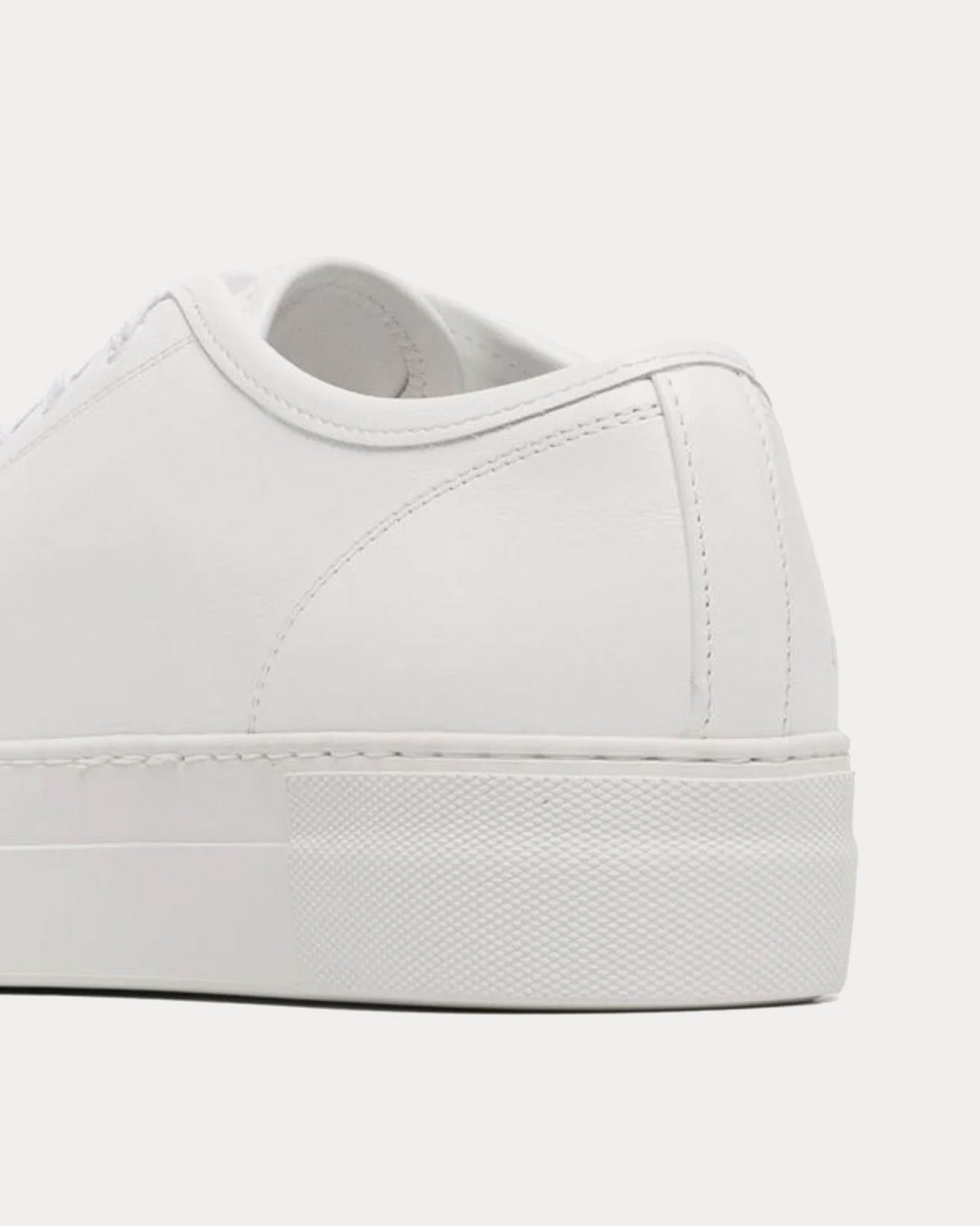 Common Projects Tournament Low Super Leather White Low Top Sneakers - 3