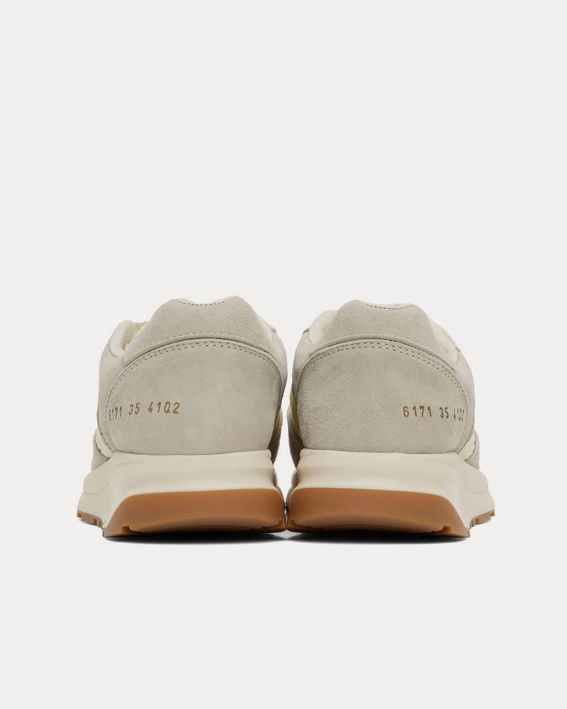 Common Projects Track Premium Off White Low Top Sneakers - 3