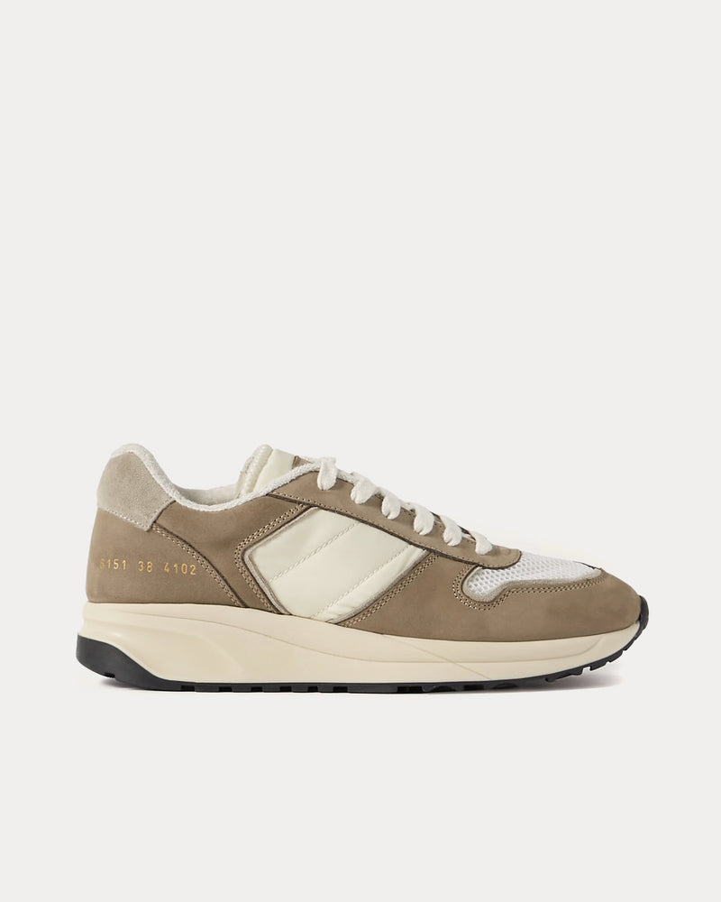 Common Projects Track SS24 Brown / Beige Low Top Sneakers - 1