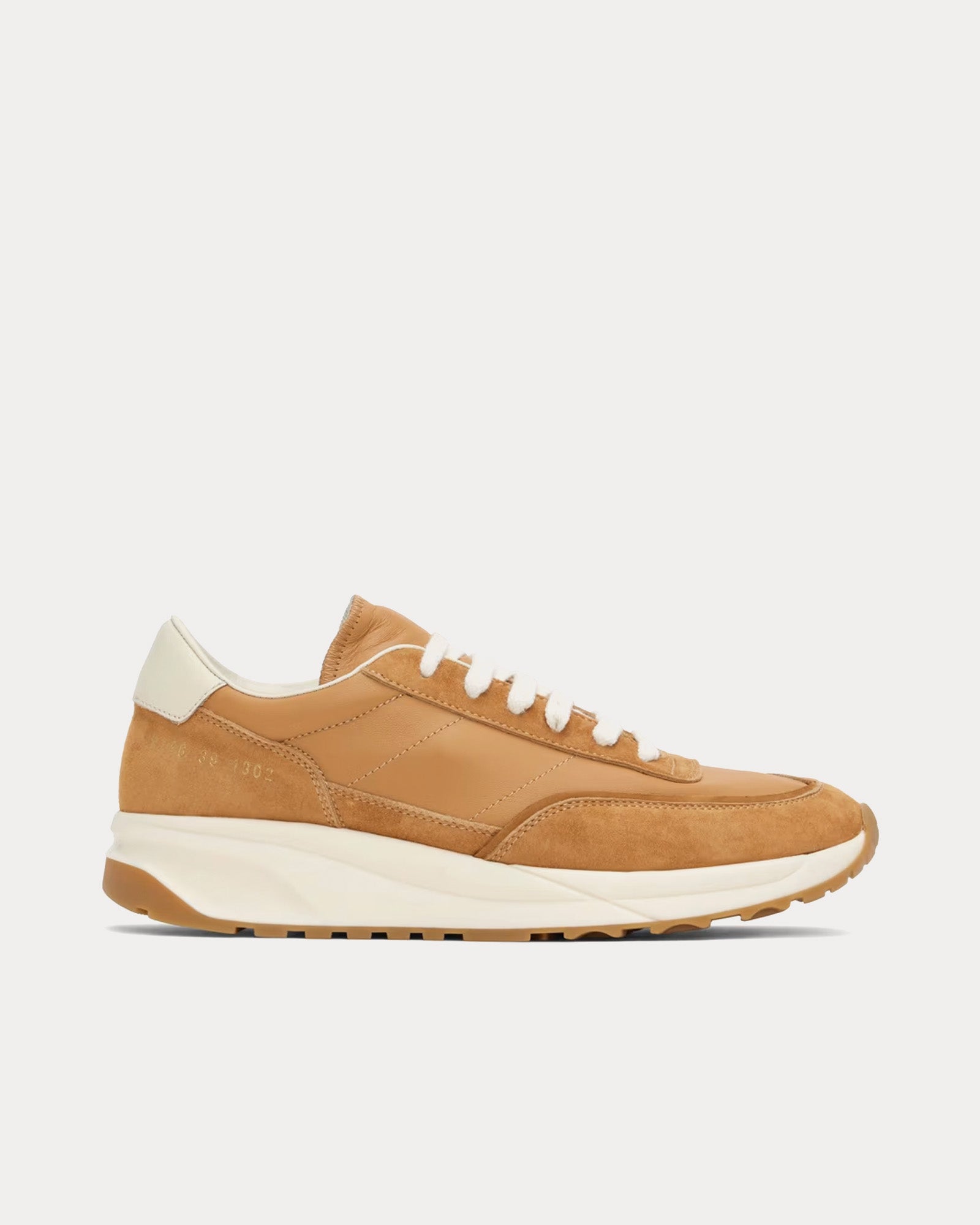 Common Projects Track 80s Tan Low Top Sneakers - 1