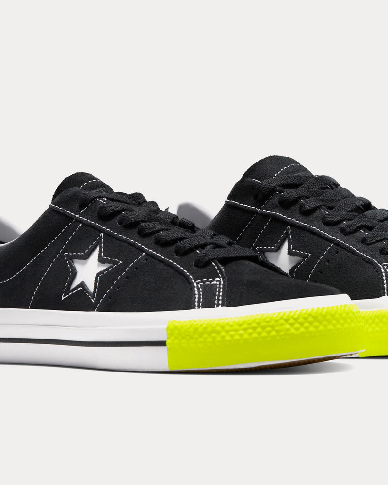 Converse One Star Pro Milano Black / Milano Yellow Low Top Sneakers - 2