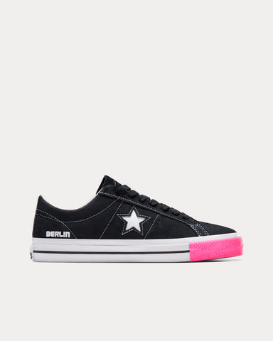 Converse One Star Pro Berlin Black / Berlin Pink Low Top Sneakers