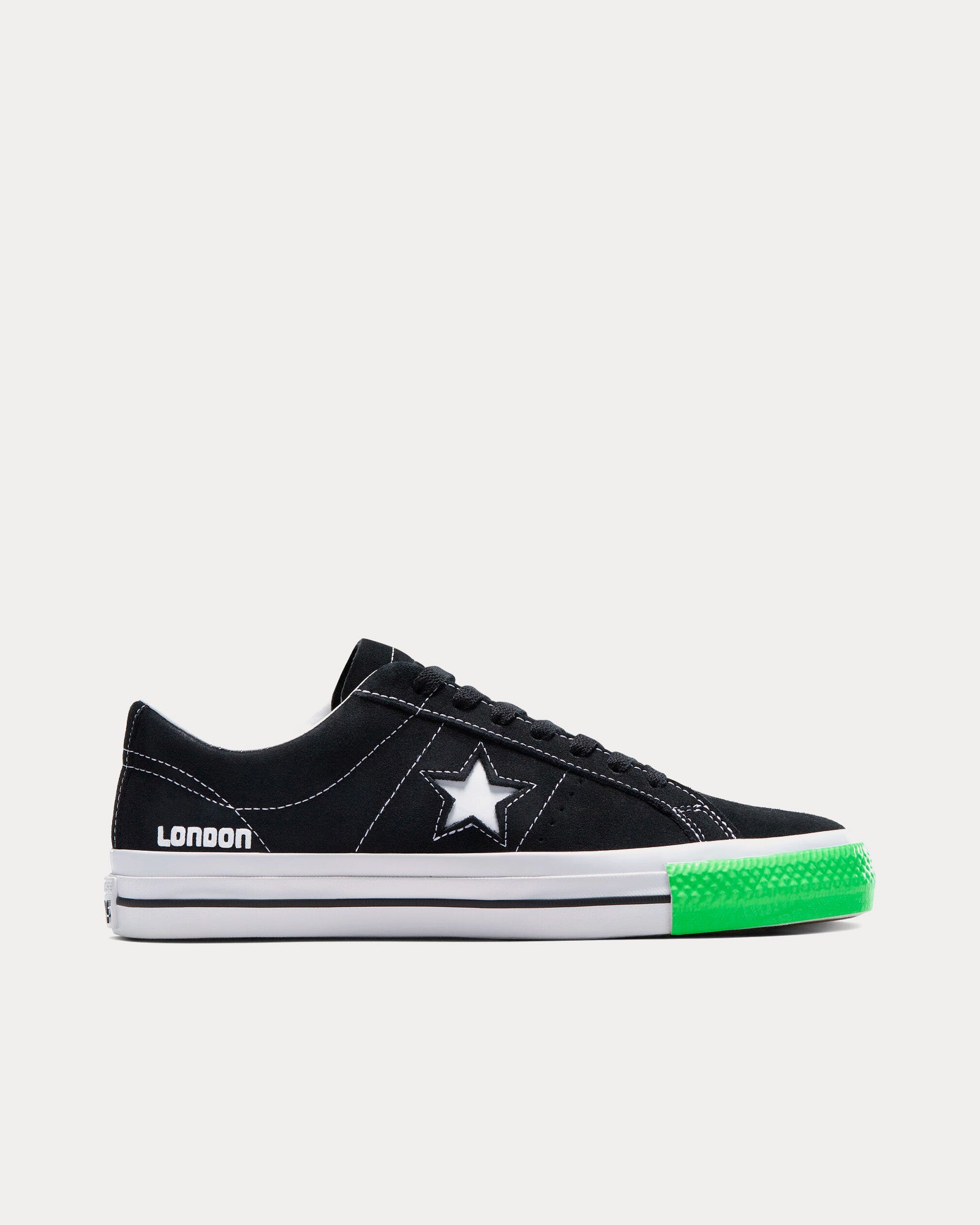 Converse One Star Pro London Black London Green Low Top Sneakers Sneak in Peace