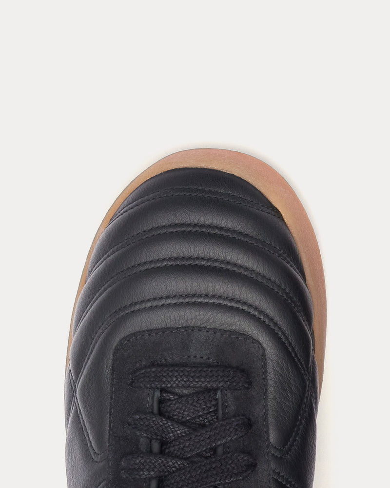 Courrèges Club 02 Leather Black Low Top Sneakers - 4