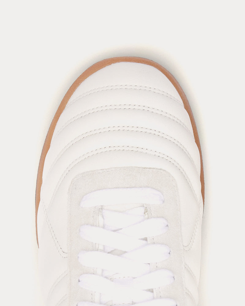 Courrèges Club 02 Leather Heritage White Low Top Sneakers - 4