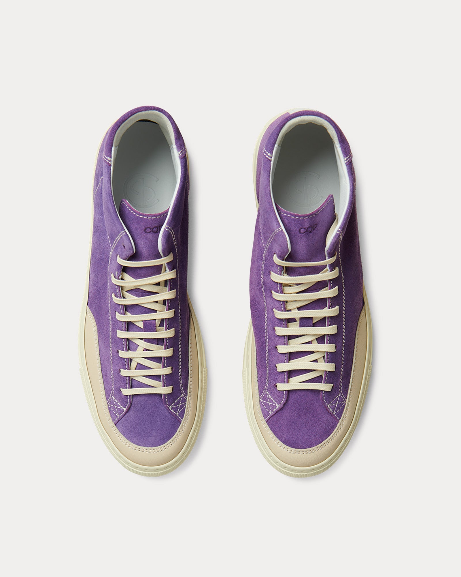 CQP Flyback Bumper Purple High Top Sneakers - 2