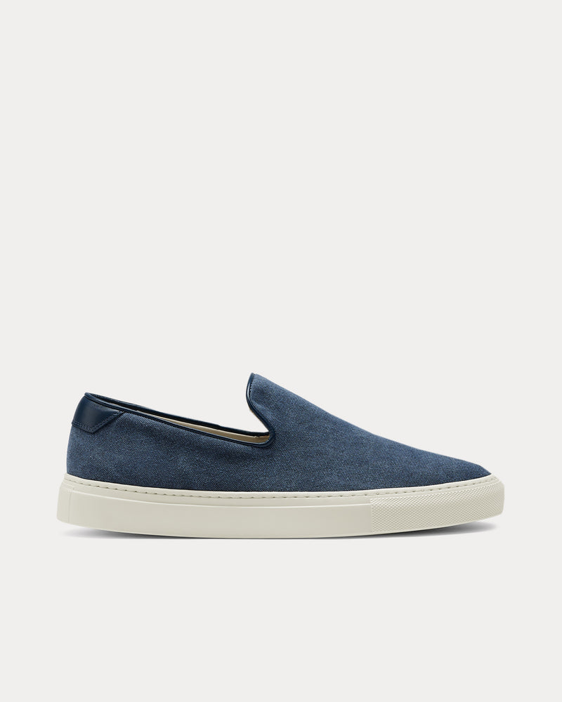 CQP Jetty Canvas Marine Slip On Sneakers - 1