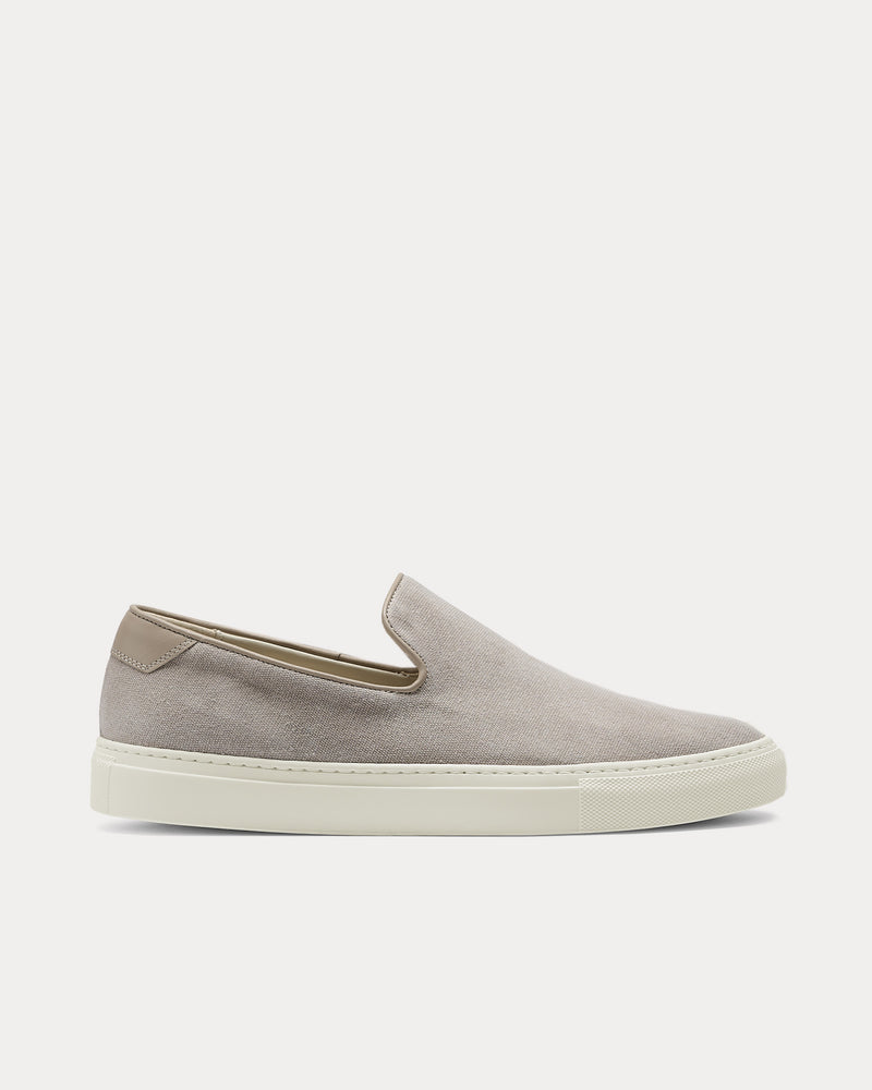 CQP Jetty Canvas Taupe Slip On Sneakers - 1