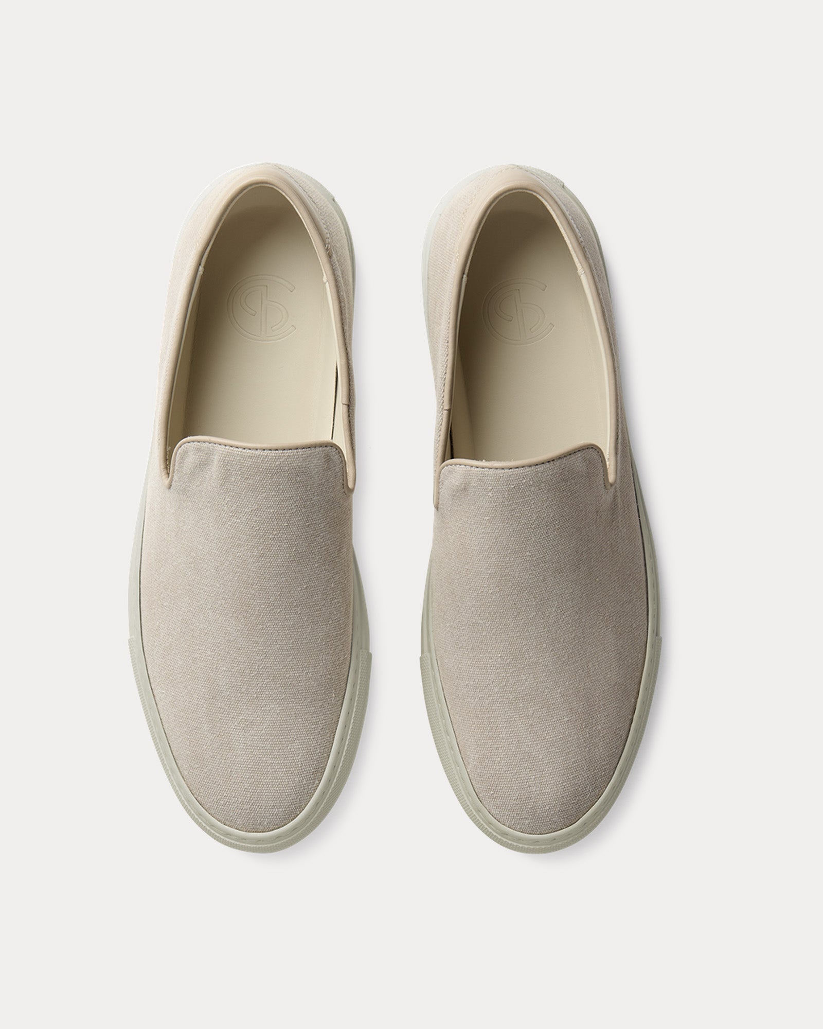 CQP Jetty Canvas Taupe Slip On Sneakers - 2