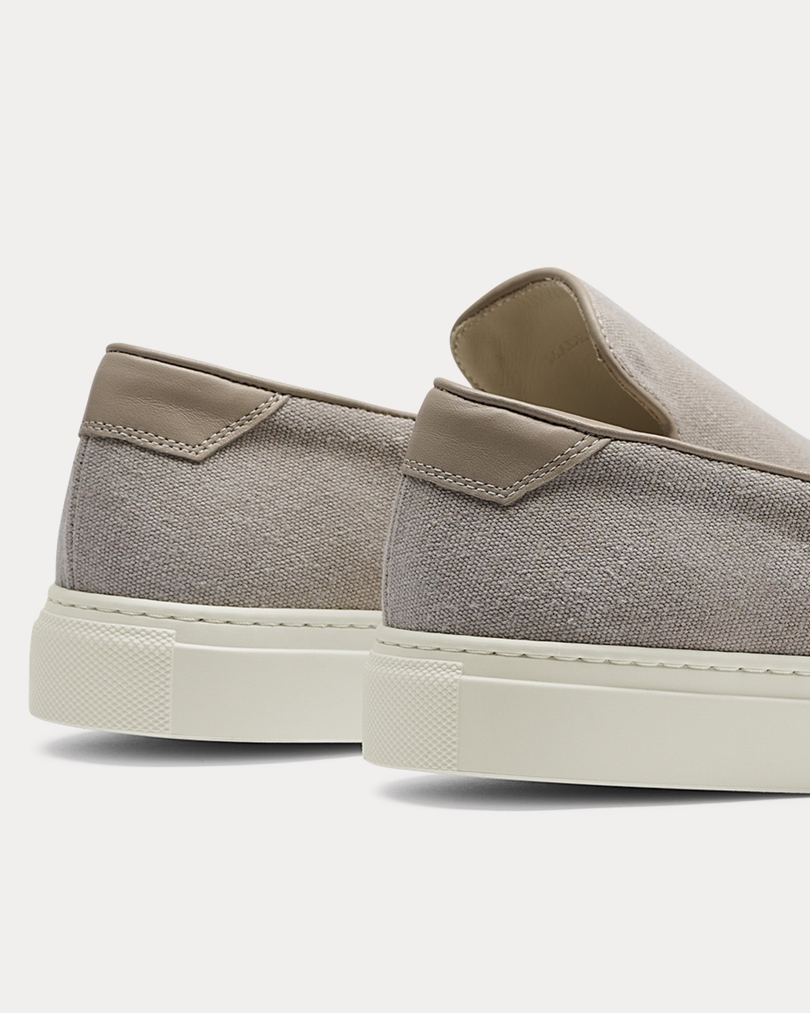 CQP Jetty Canvas Taupe Slip On Sneakers - 3