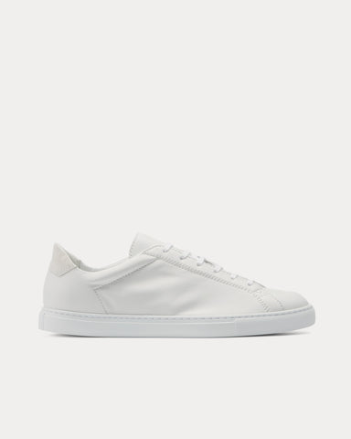 CQP Racquet White Low Top Sneakers