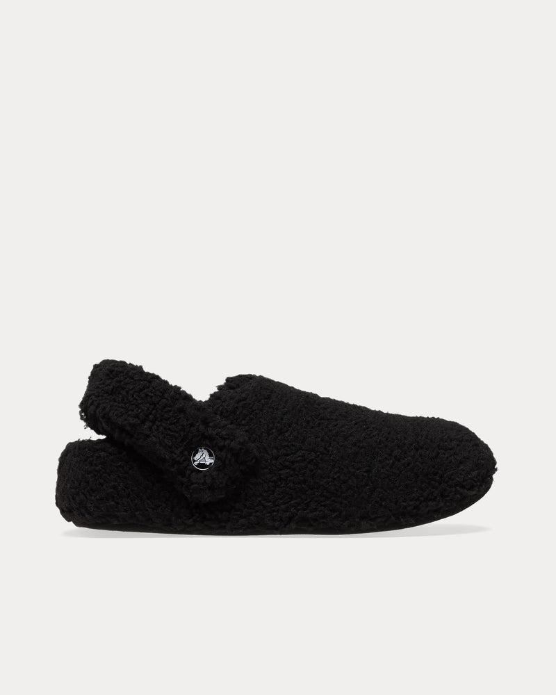 Crocs Classic Cozzzy Black Slippers - 1