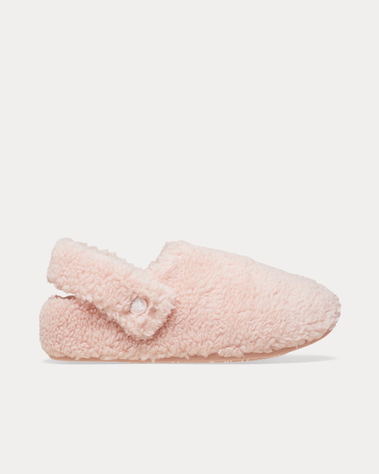 Crocs Classic Cozzzy Pink Clay Slippers - 1