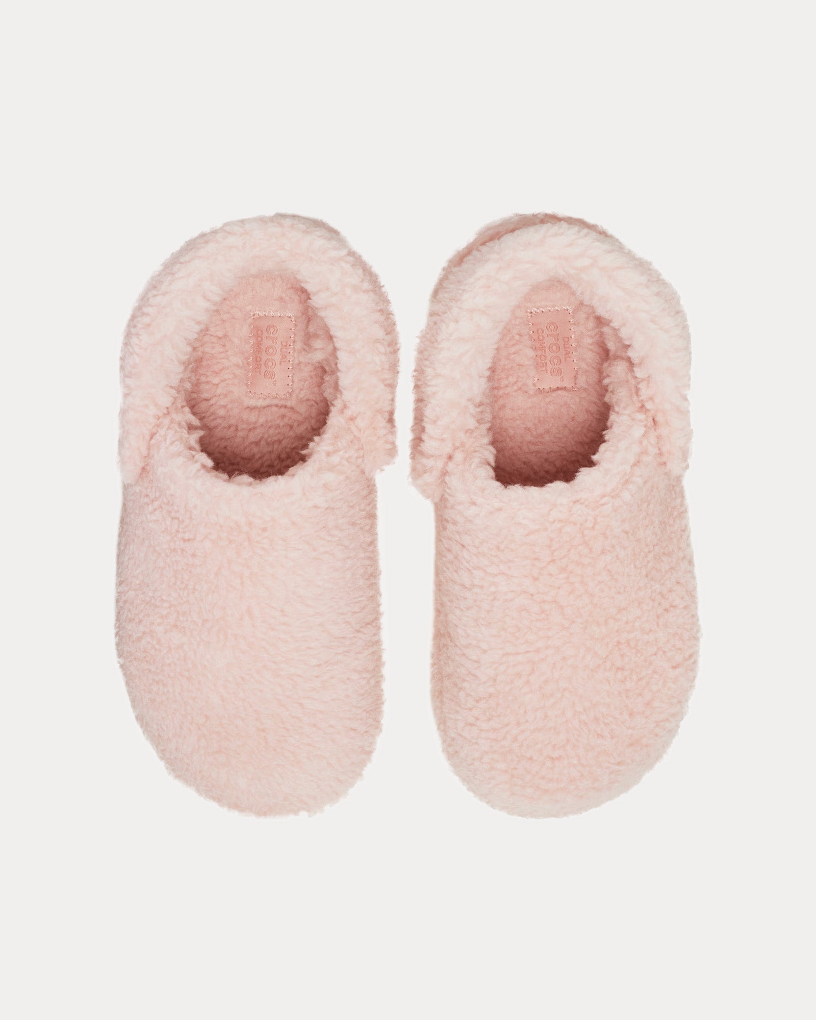 Crocs Classic Cozzzy Pink Clay Slippers - 2