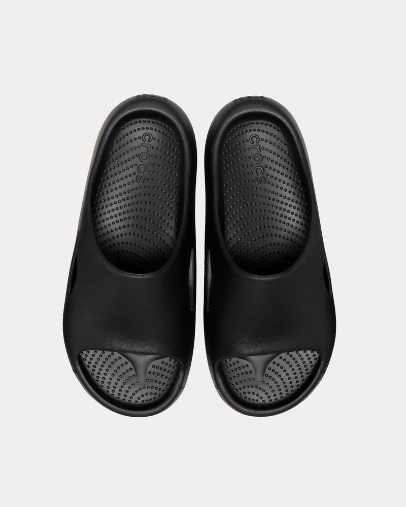 Crocs Mellow Recovery Black Slides - 2