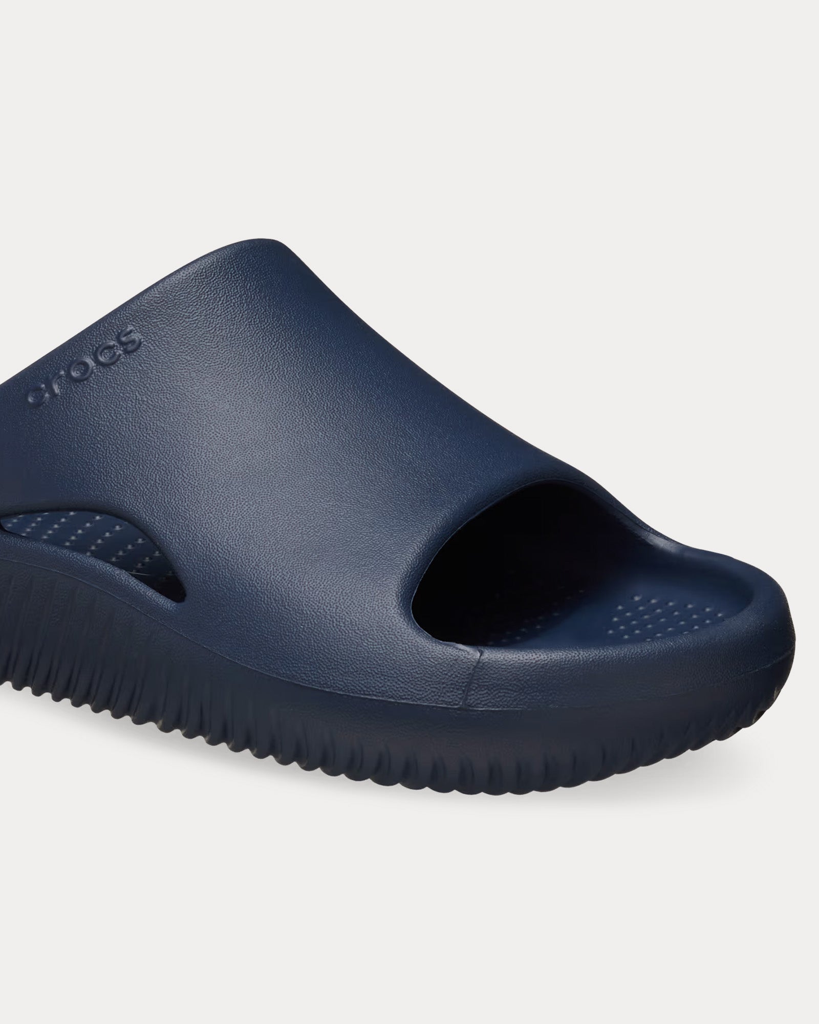 Crocs Mellow Recovery Navy Slides - 4