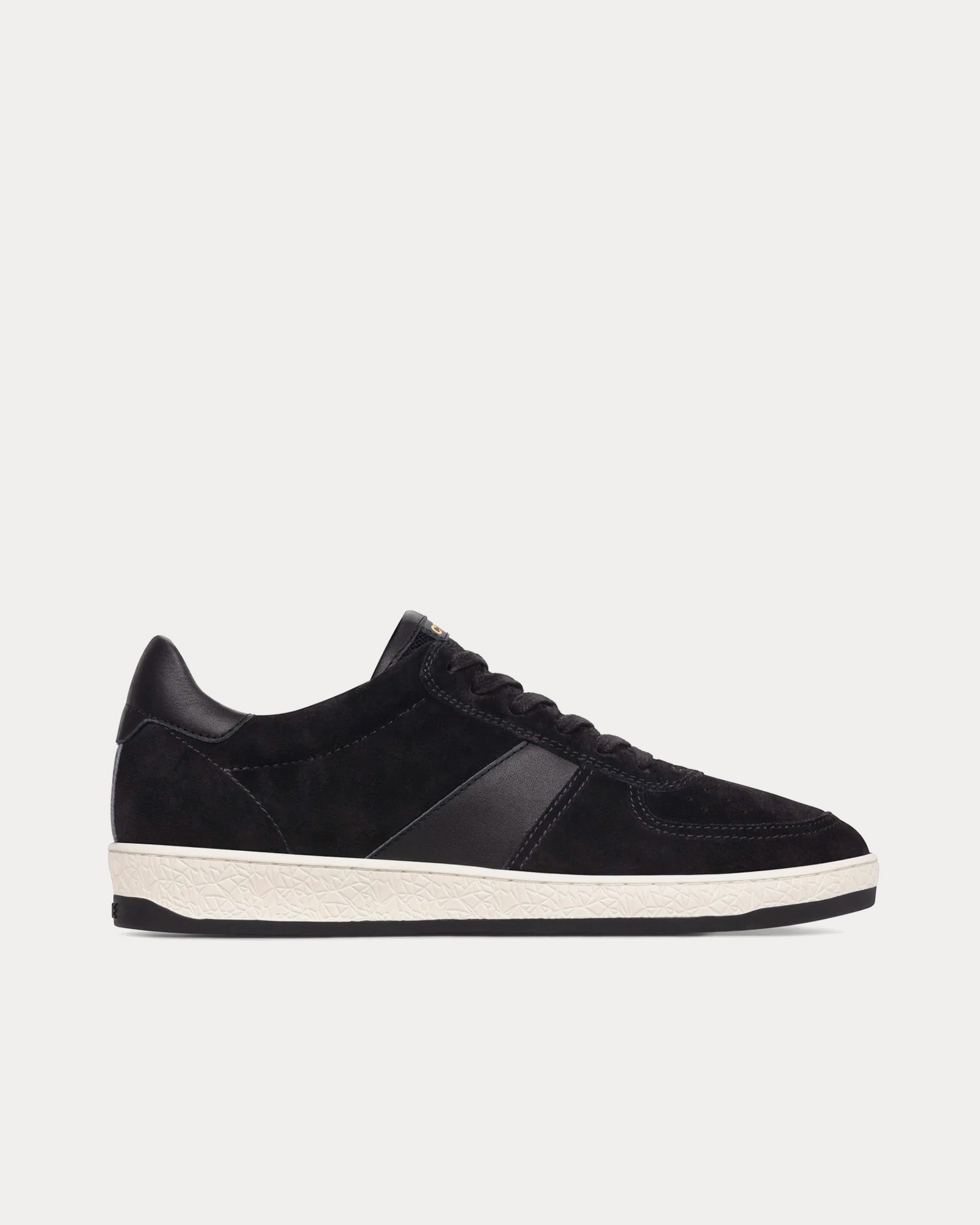 CTRNE Geode Suede Black Low Top Sneakers - 1