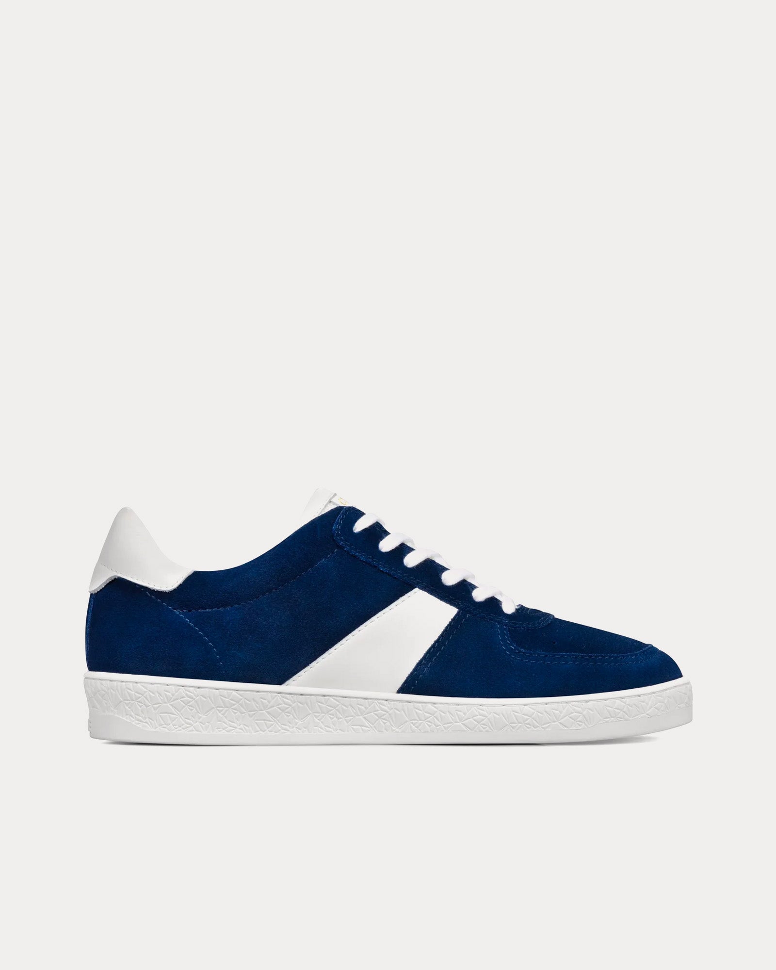 CTRNE Geode Suede Navy / White Low Top Sneakers - 1