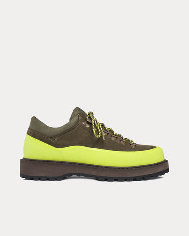 Diemme Cornaro Gomma Suede Capers Green Boots