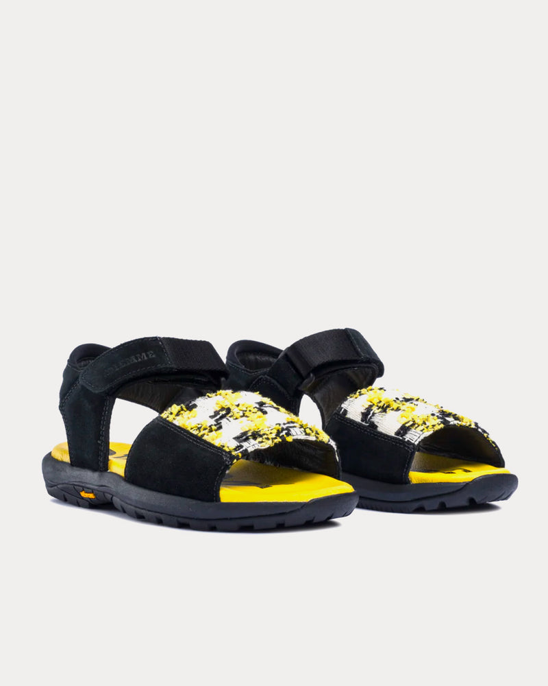 Diemme Dune Black / Light Yellow Sandals - 2