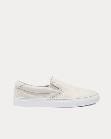 Diemme Garda Leather White Deer Slip On Sneakers