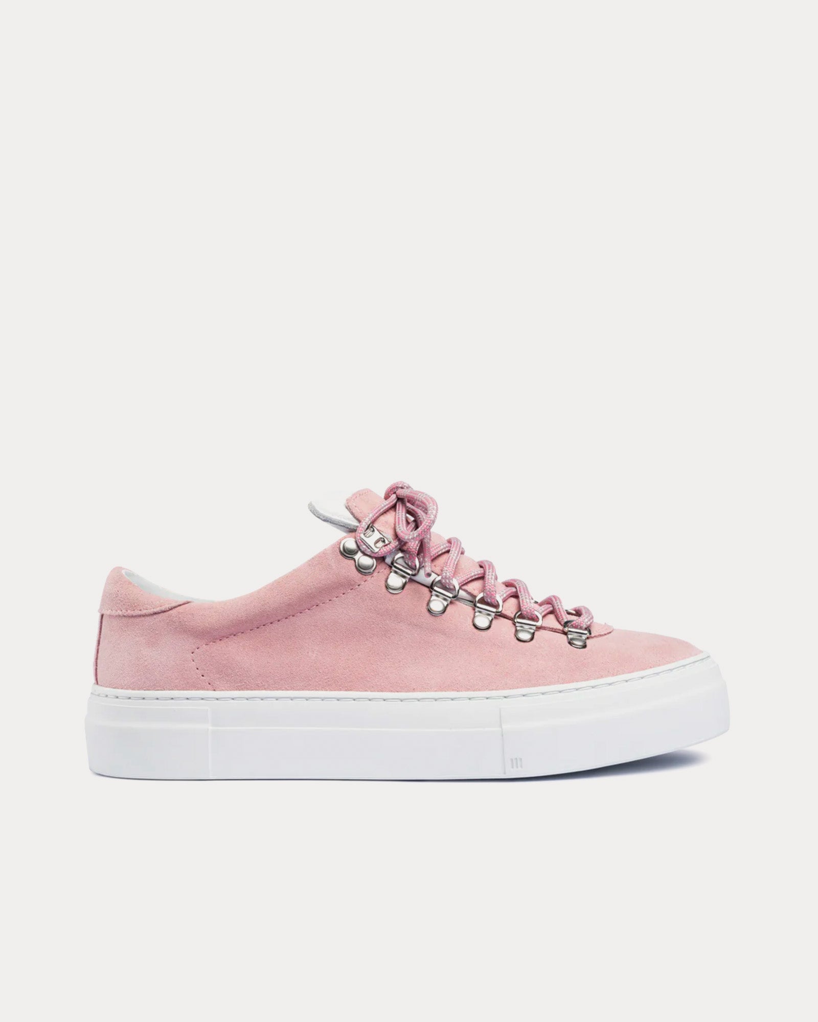 Diemme Marostica Platform Suede Cotton Candy Low Top Sneakers - 1