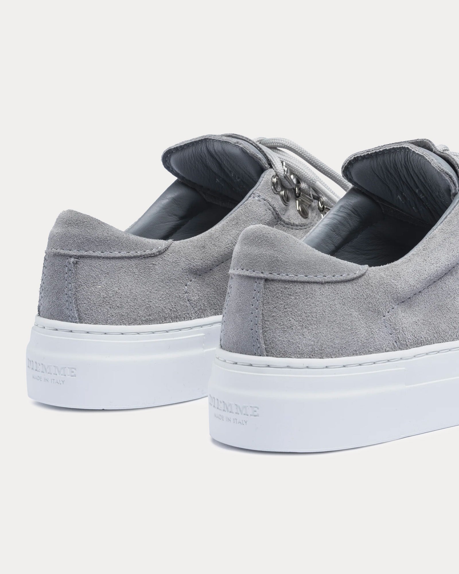 Diemme Marostica Platform Suede Grey Low Top Sneakers - 2