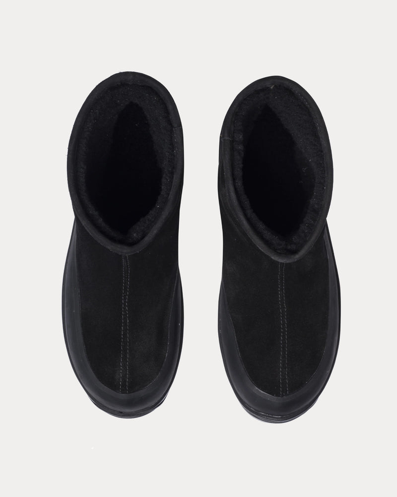 Diemme Badia Shearling & Suede Black Boots - 2