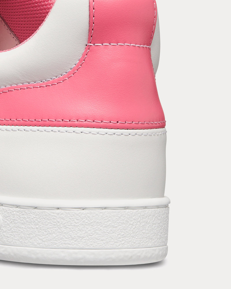 Dior Dioriviera Dior Star Calfskin White / Candy Pink Low Top Sneakers - 4