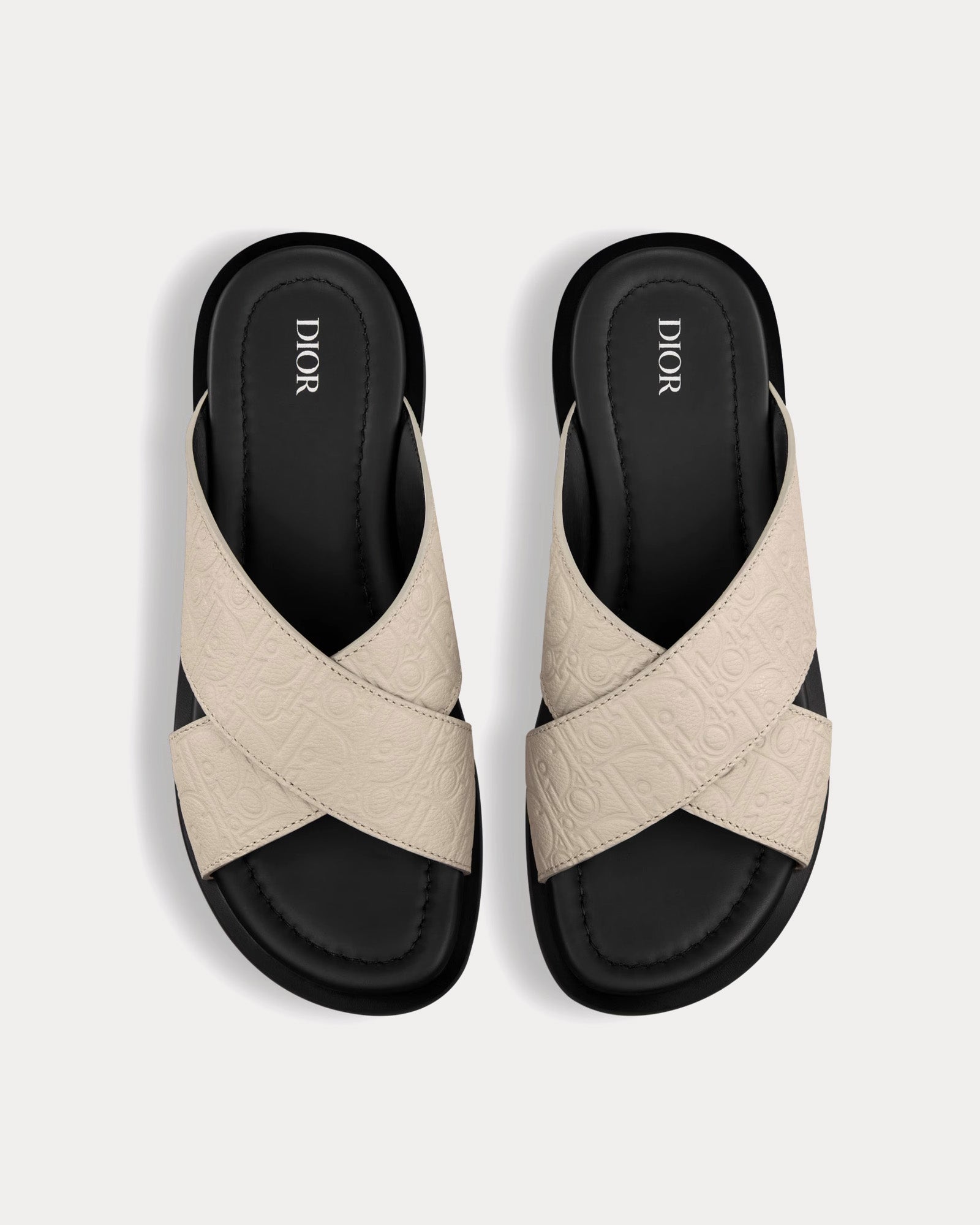 Dior Alias Leather Beige Sandals - 2