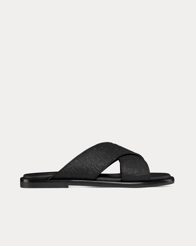 Dior Alias Leather Black Sandals