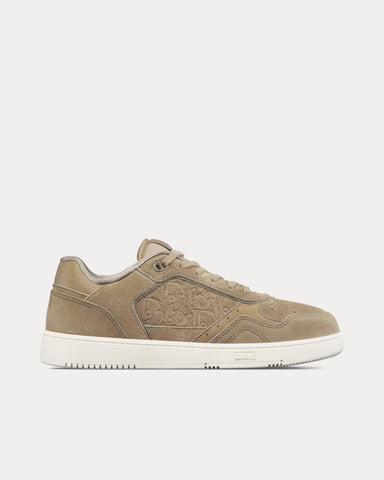 Dior B27 Suede Khaki Blue / Khaki Dior Gravity Low Top Sneakers