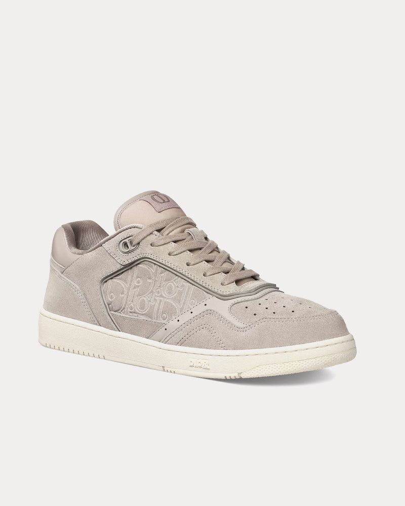 Dior B27 Suede Khaki Grey / Grey Dior Gravity Low Top Sneakers - 3