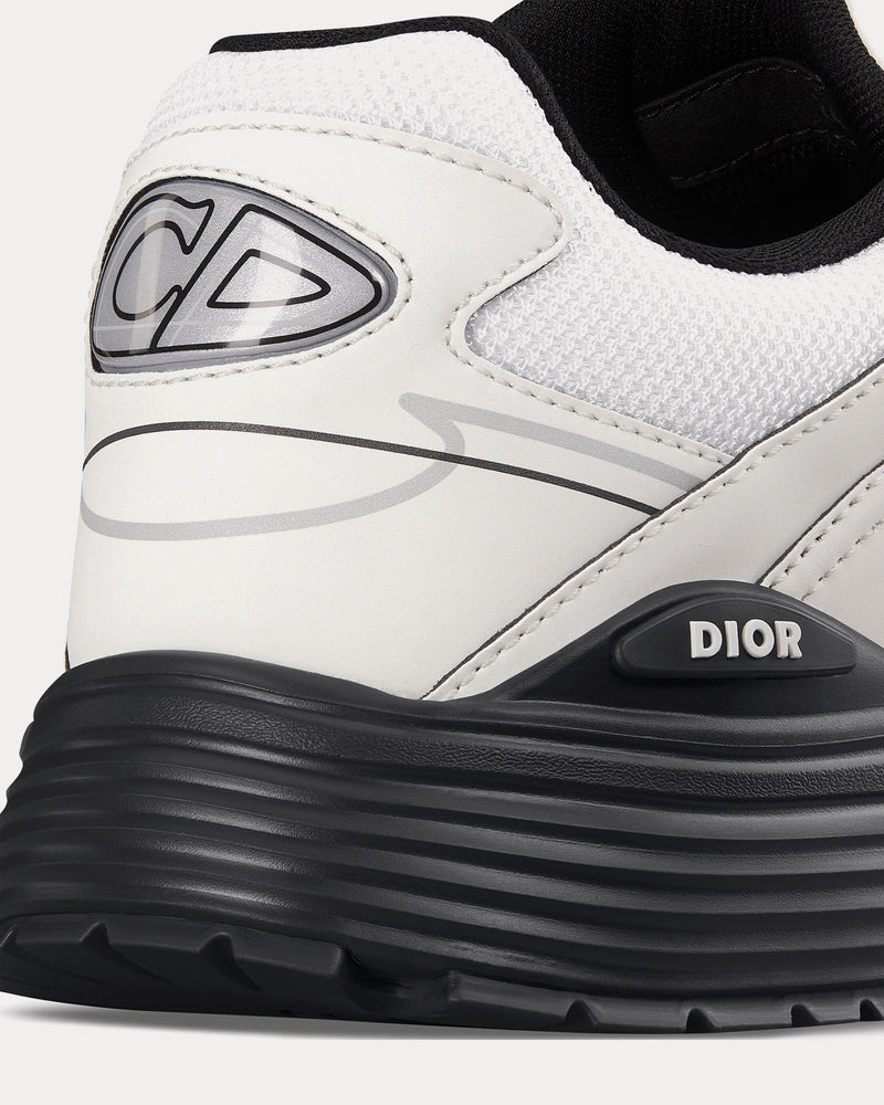 Dior B30 Mesh & Technical Fabric White Low Top Sneakers - 3