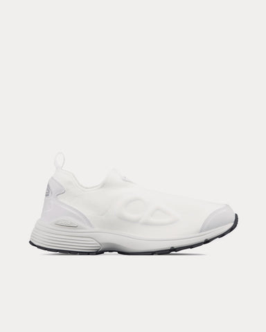 Dior B30 Countdown Techical Mesh & Fabric White Slip On Sneakers