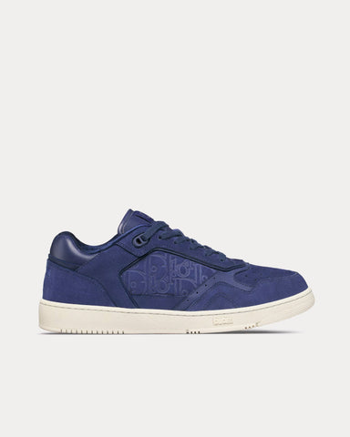 Dior B27 Suede Navy Blue / Navy Blue Dior Gravity Low Top Sneakers