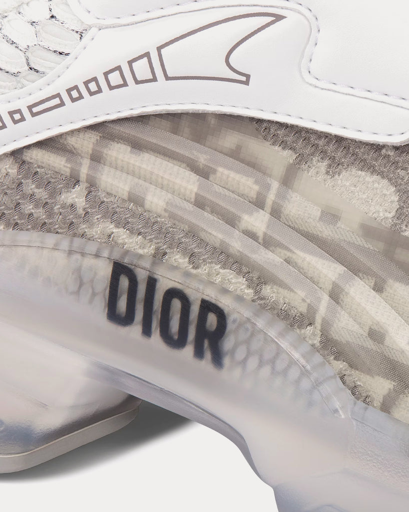 Dior Vibe Sneaker Deep Blue Dior Oblique Technical Fabric and Transparent  Rubber