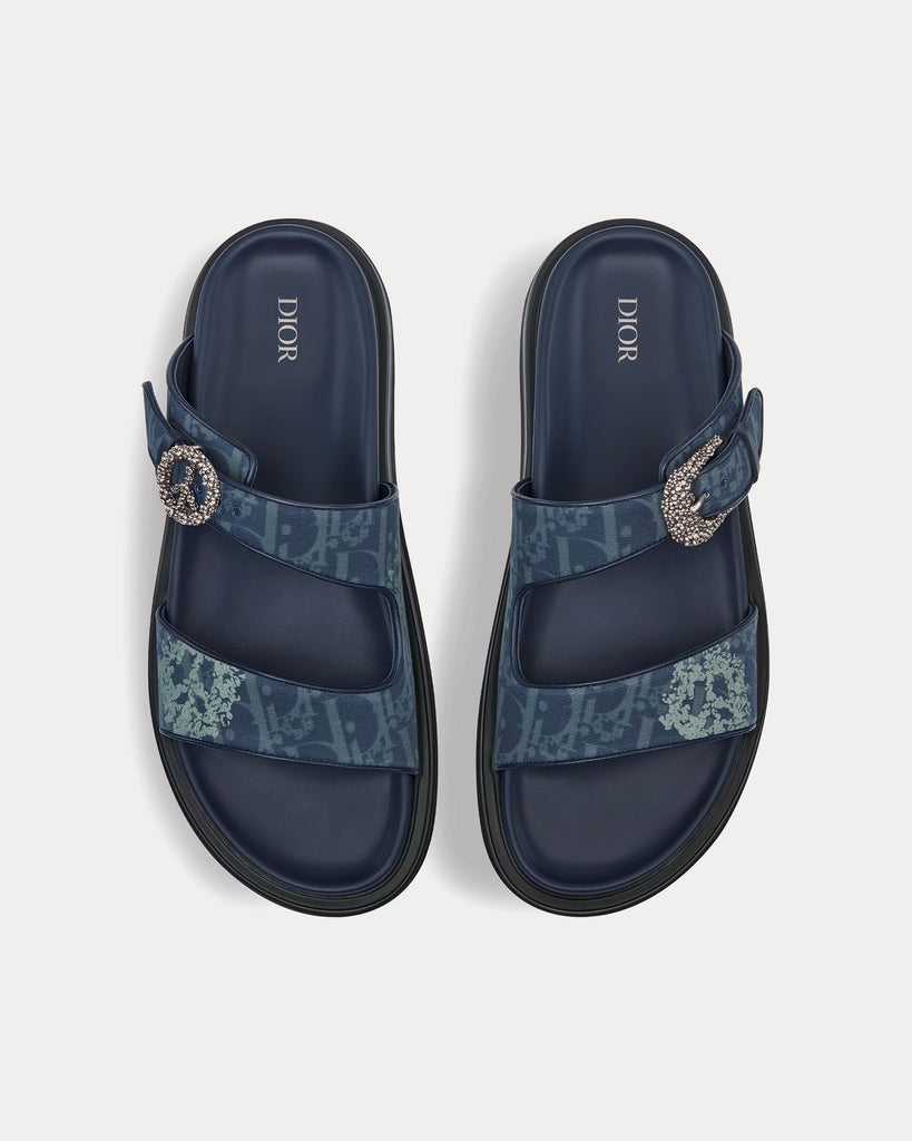 Blue dior online sandals